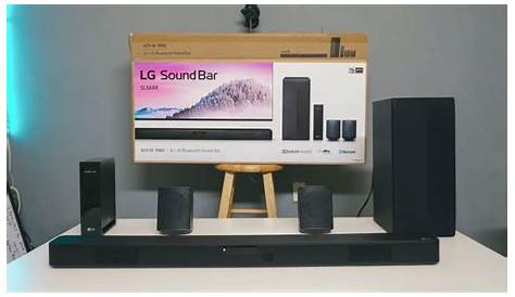 LG Wireless Sound Bar Instruction Manual