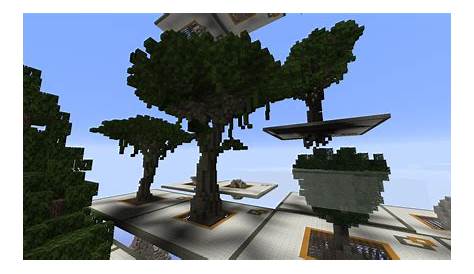 tree designs minecraft