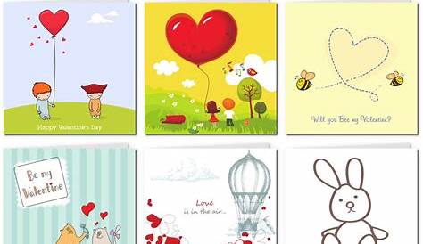 kids printable valentines cards