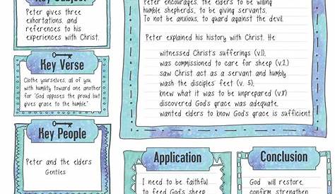 worksheets for bible study