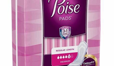 Poise® Maximum Absorbency Pad | Incontinence Pads