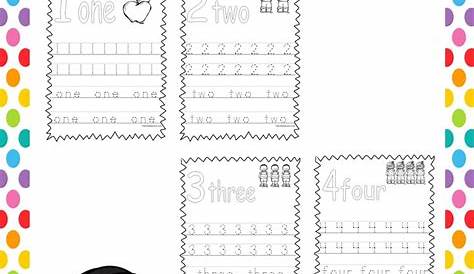 20 Printable Numbers 1-20 Tracing Worksheets - Made By Teachers