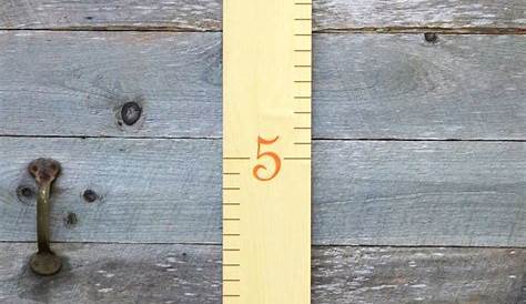 Wooden Ruler Growth Charts. $85.00, via Etsy. | Growth chart ruler