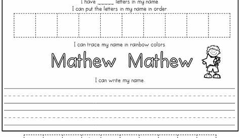 practice name worksheets