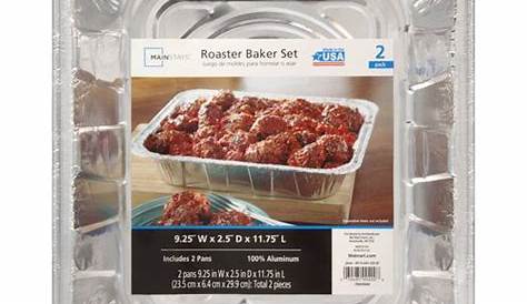 Mainstays Roaster Baker Pans, 2 Count - Walmart.com - Walmart.com