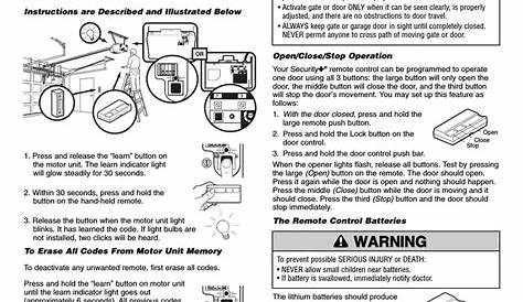 myq garage door opener manual