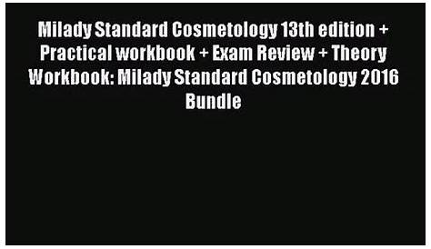 [PDF Download] Milady Standard Cosmetology 13th edition + Practical
