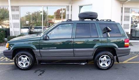 1998 Forest Green Pearlcoat Jeep Grand Cherokee Laredo 4x4 #20083679