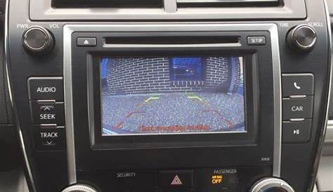 Toyota Camry Backup Camera System for Richmond Client