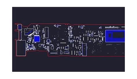 MacBook Air 13" A1466 820-00165 BoardView - AliSaler.com