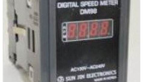 digital rpm panel meter