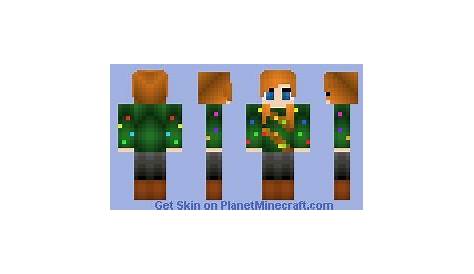 minecraft ugly christmas sweater skin