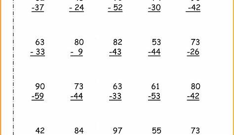 3rd Grade Addition And Subtraction Problems – Kidsworksheetfun