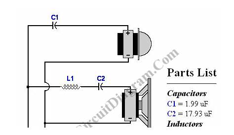 1st-order-3-Way Crossover Circuit Design Using Free Online Tool