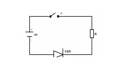 led circuit diagram using breadboard