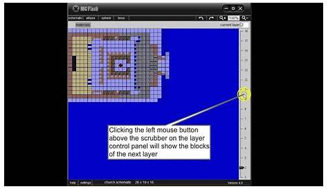 MCFlash Minecraft schematic viewer and builders aid - YouTube
