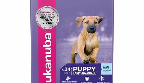 eukanuba puppy large breed feeding chart