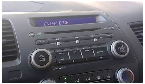 Código de radio para Honda - Alarmas Universales