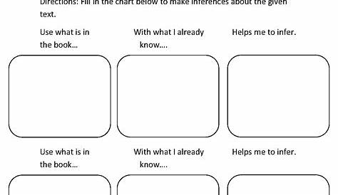 making inferences worksheet 2nd grade