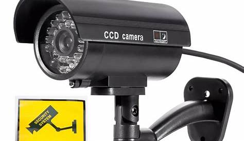 Waterproof indoor and outdoor fake camera virtual closed circuit TV security surveillance camera