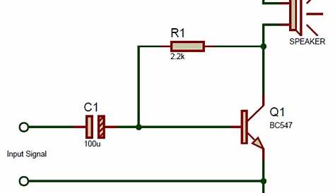 Simple Preamplifier Circuit Diagram