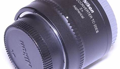 nikon 2x teleconverter compatible lenses