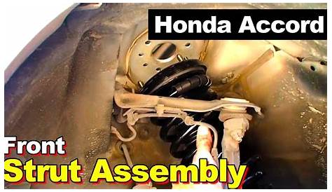 1999 Honda Accord Front Strut Assembly - YouTube