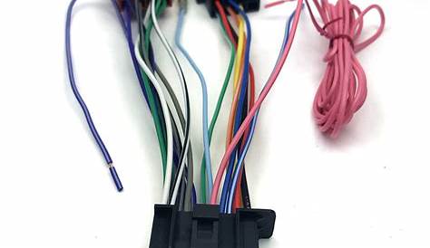 Kenwood 22 Pin White Connector Wiring Harness Connector Car Radio
