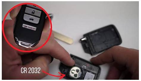 honda crv 2012 key fob battery replacement