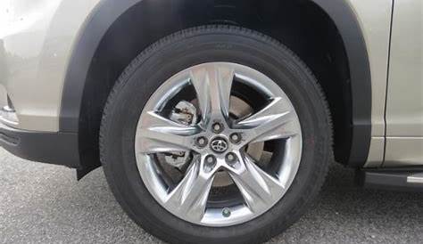 2016 Toyota Highlander Limited Wheel and Tire Photo #116552610