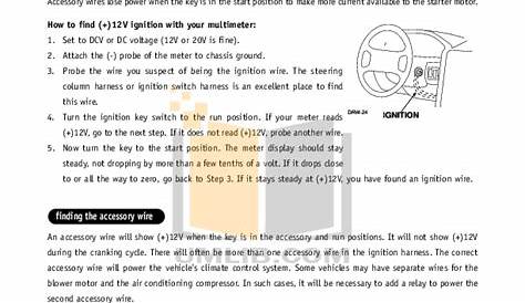 PDF manual for DEI Other Avital 3100 Car Alarms