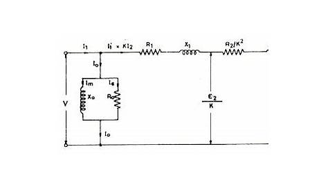 induction motor schematic diagram