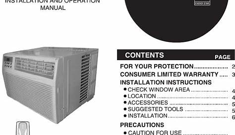 Sharp Air Conditioner AF-Q120RX User Guide | ManualsOnline.com