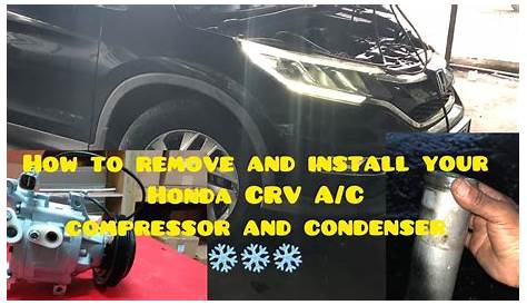 2016-2019 Honda CR-V A/C Compressor and Receiver Drier replacement #