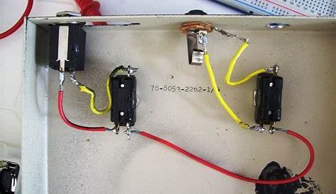 guitar amp channel switching schematic