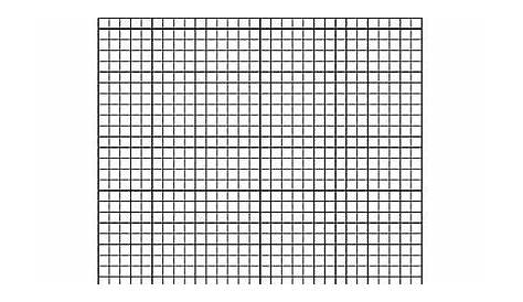 Downloadable Graph Paper