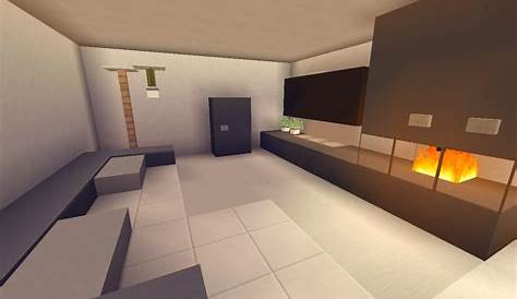 8 Small Modern Living Room Design Minecraft Map