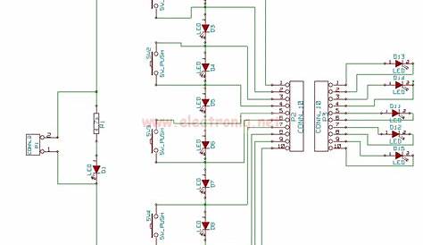 Cable Tester circuit diagram