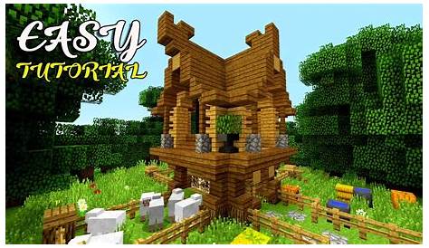 [ CUTE ] EASY & COMPACT | MINECRAFT SURVIVAL HOUSE TUTORIAL [ BEST