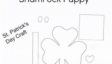 st patrick's day arts and crafts printable