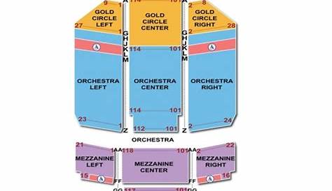 Fox Performing Arts Center Seating Chart | Seating Charts & Tickets