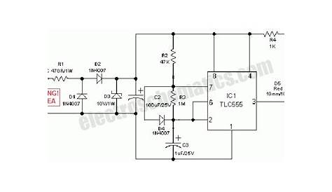 240v ac led circuit diagram