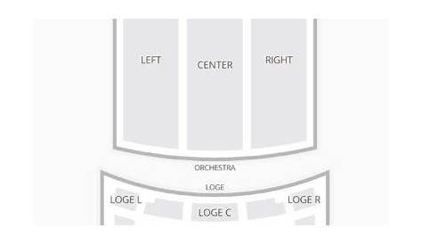 hershey theater seating chart