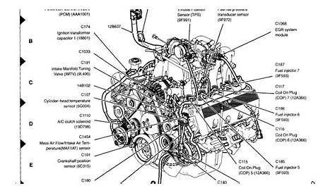 2002 ford 4 0 engine diagram
