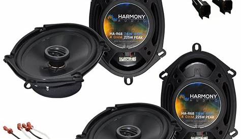 Ford Ranger 1998-2011 Factory Speaker Replacement Harmony (2) R68