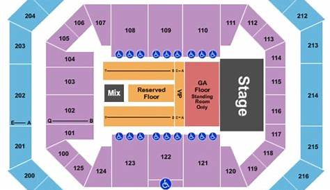 Alaska Airlines Center Tickets in Anchorage Alaska, Seating Charts