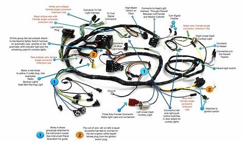 66 Wiring Harness Diagram | Ford Mustang Forum