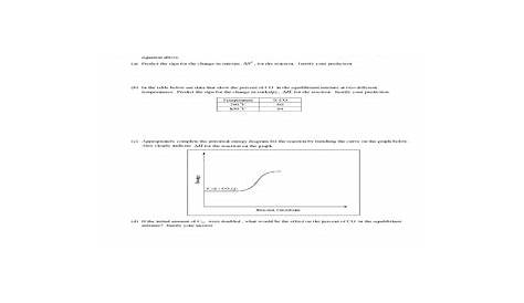 thermodynamics worksheets answers