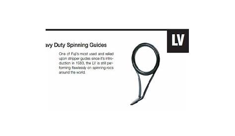 Fuji Spinning Guides--Series LV