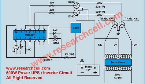230v to 12v circuit diagram